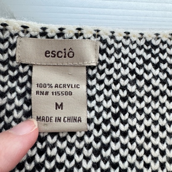 Escio Women’s Cardigan Size Medium - Picture 5 of 6